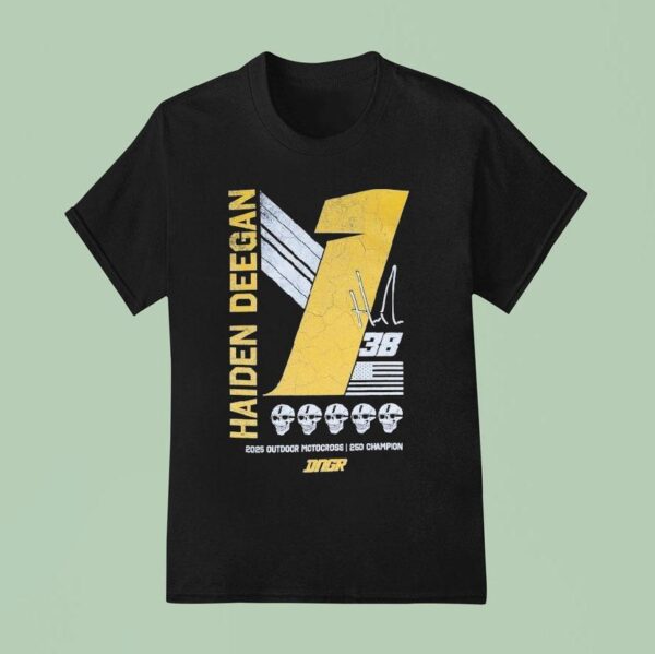 Haiden Deegan Outdoor Motorcross Mx Champion T Shirt