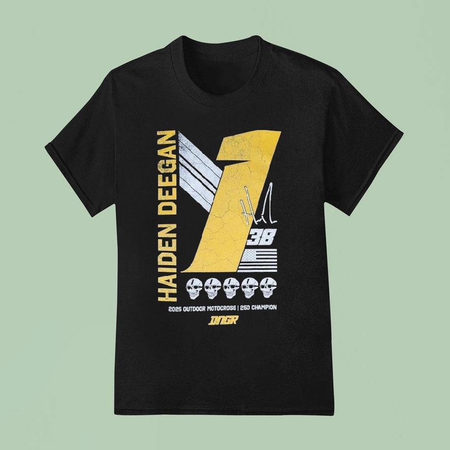 Haiden Deegan Outdoor Motorcross Mx Champion T Shirt