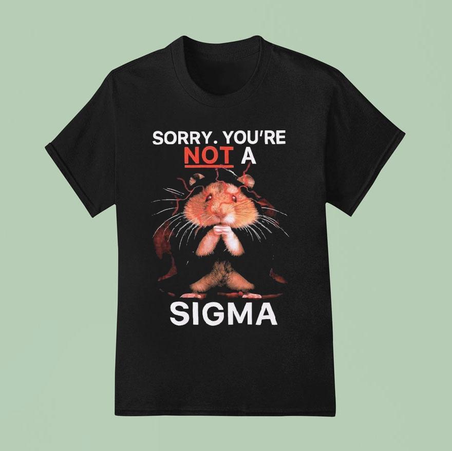 Hamster Sorry Youre Not A Sigma T Shirt