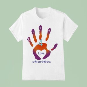 Hand Live Love Charities T Shirt