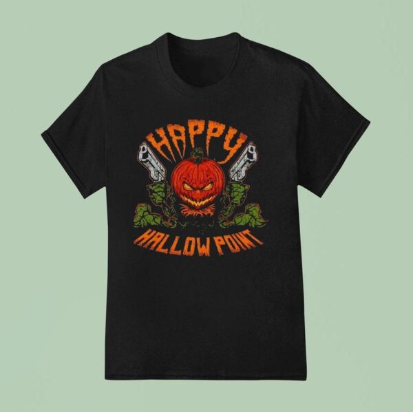 Happy Hallow Point Halloween T Shirt