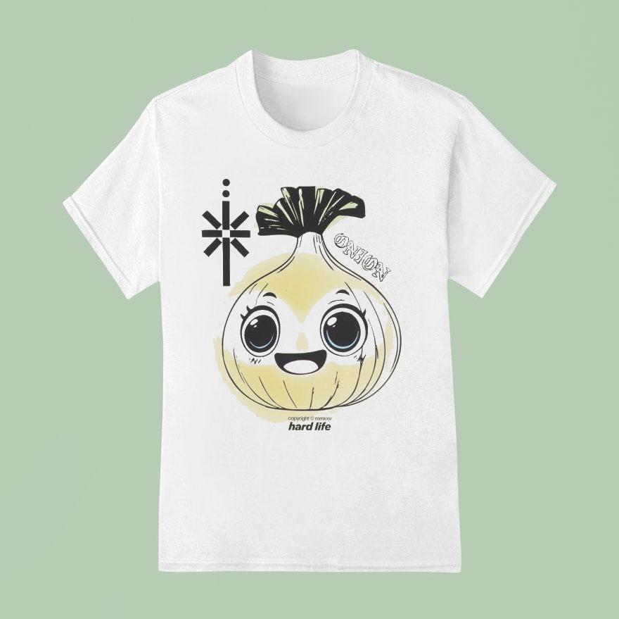 Hard Life Manga Onion T Shirt
