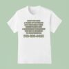 Have You Been A Victim Of Mk Ultra Has Your Child Been Transformed Into A Manchurian Candidate You May Be Entitled To Compensation T Shirt
