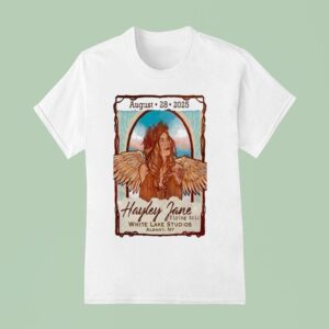 Hayley Jane Flying Solo White Lake Studios Albany Ny Wings T Shirt