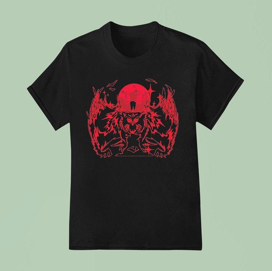 Hazbin Hotel Truth Seekers Demon Form Stolas T Shirt