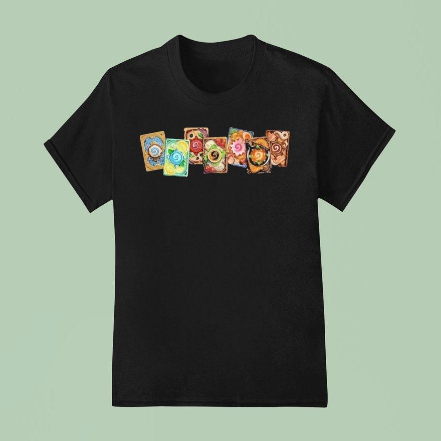  Hearthstone Food Card T Shirt