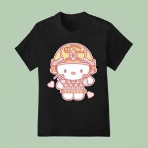 Hello Kitty Born To Kill T Shirt