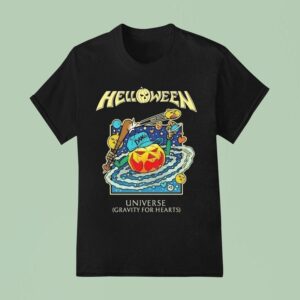 Helloween Giants And Monsters Universe Gravity For Hearts Halloween T Shirt