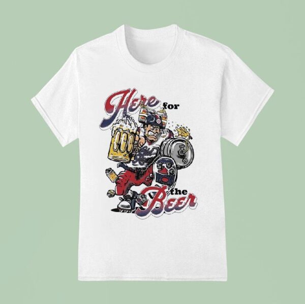 Here For The Beer Old Row T Shirt