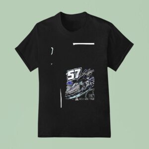 High Voltage Landon Huffman Cars Tour Lightning Fast Graphic Signature T Shirt
