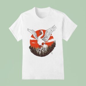 Hillary White Born Silly Duck T Shirt