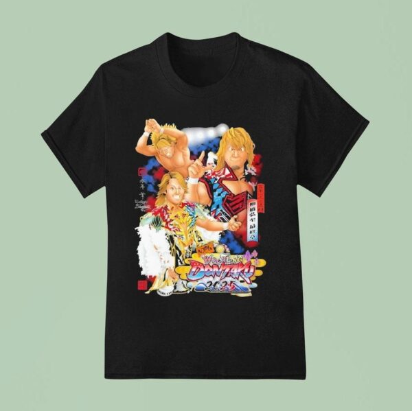 Hiroshi Tanahashi Dontaku Illustration T Shirt