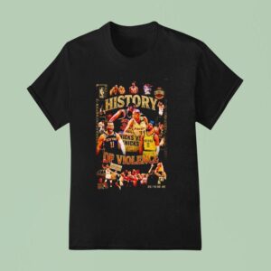 History Of Violence New York Knicks Basketball T Shirt