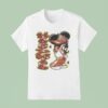 Hoesmad Hood Mickey Mouse Airbrush T Shirt