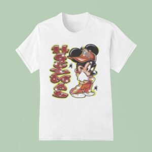 Hoesmad Hood Mickey Mouse Airbrush T Shirt