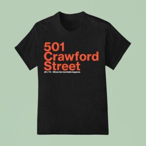Houston Crawford Street X X Where The Inevitable Happens T Shirt