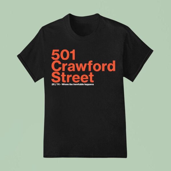 Houston Crawford Street X X Where The Inevitable Happens T Shirt