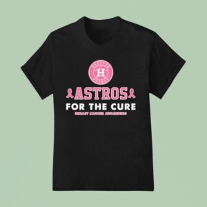 Houston Astros For The Cure Breast Cancer Awareness T Shirt
