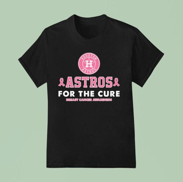 Houston Astros For The Cure Breast Cancer Awareness T Shirt