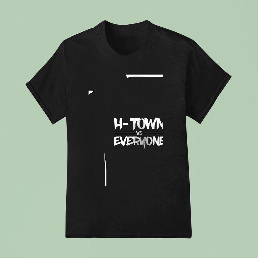 Houston Astros H Town Vs Everyone T Shirt