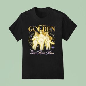 Huntrix Golden Zoey Rumi Mira Retro T Shirt