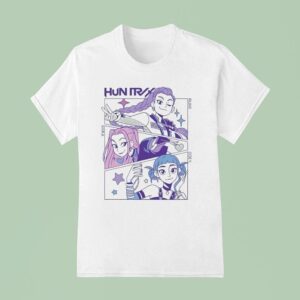 Huntrix Kpop Demon Hunters Characters T Shirt