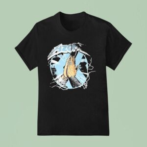 Hzomz Clasp Hands Lightning T Shirt