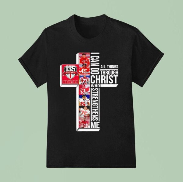I Can Do All Things Through Christ Who Strengthens Me Ohio State Buckeyes Signatures T Shirt