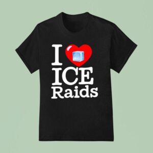 I Love Ice Raids T Shirt
