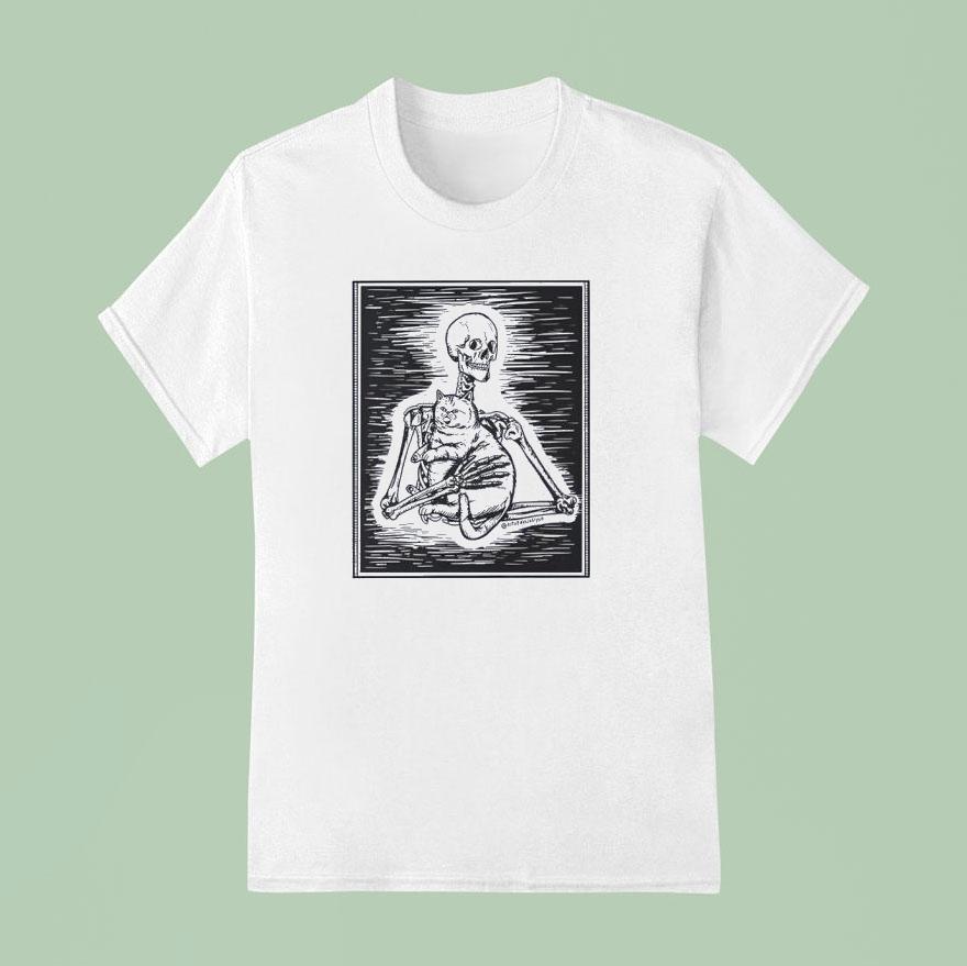 I Told You So Skeleton Hug Ca T Shirt