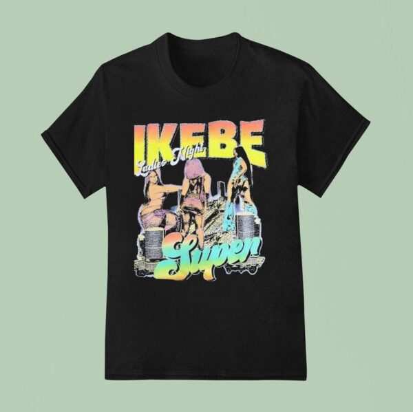 Ikebe Ladies Night Super Vintage T Shirt