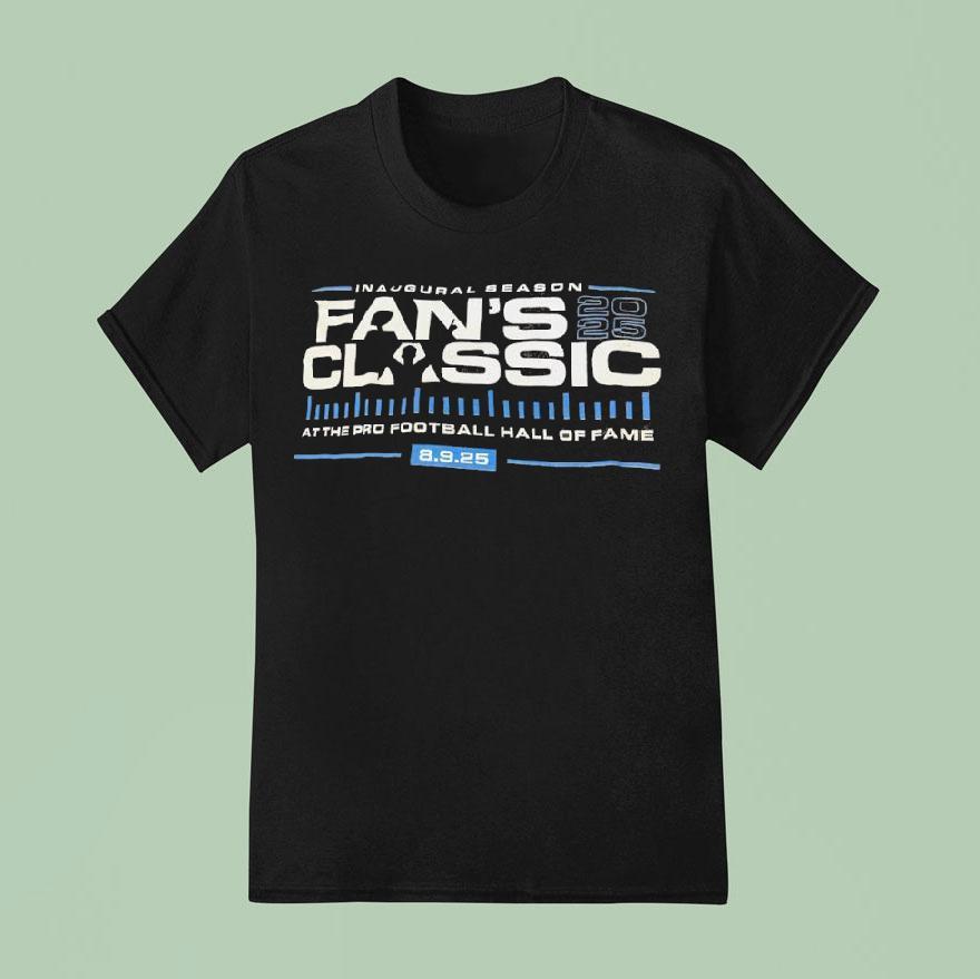 Inaugural Season Fan S Classic At The Football Hall Of Fame T Shirt