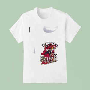 Indiana Fever X Grateful Dead Bear Logo T Shirt
