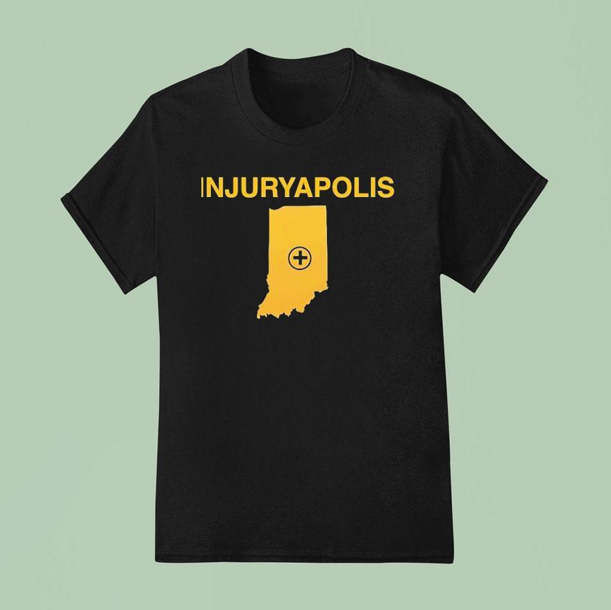 Injuryapolis Map T Shirt