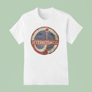 Interkosmos Logo Retro T Shirt