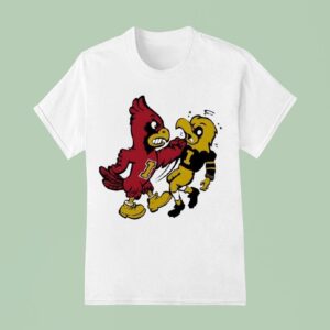 Iowa State Cyclones Hits Iowa Hawkeyes Mascots T Shirt