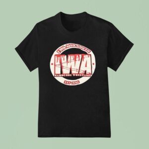 Iwa Mid South Hardcore Wrestling Est T Shirt