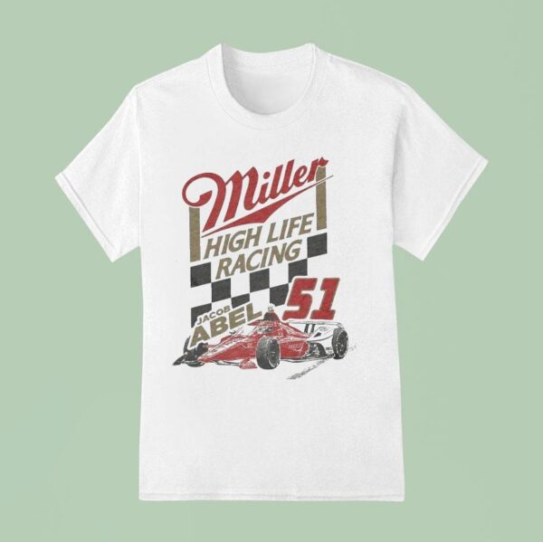 Jacob Abel Miller High Life Racing T Shirt