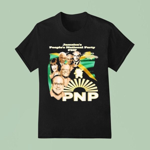 Jamaica S People S National Party Pnp Supporter Novelty T Shirt