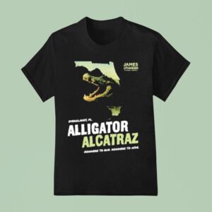 James Uthmeier Alligator Alcatraz Nowhere To Run Nowhere To Hide T Shirt