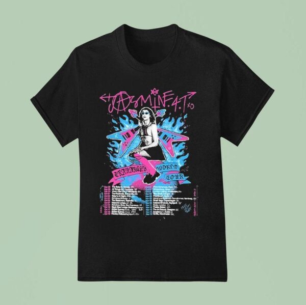 Jasmine T Tranarchy World Tour Dates Start In Toronto On At The Baby G On September Th T Shirt