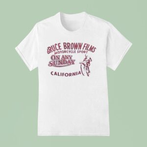 Jason Lee Scott Lucky Brand Bruce Brown Films Motorcycle T Shirt