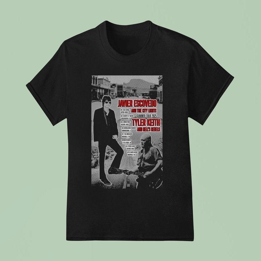 Javier Escovedo And The City Lights Summer Tour T Shirt