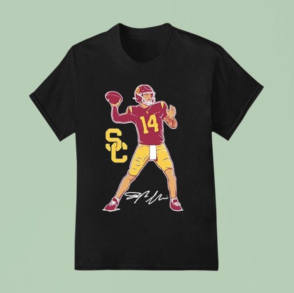Jayden Maiava Superstar Pose Usc Trojans T Shirt