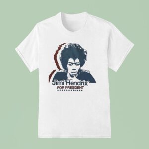 Jimi Hendrix For Presiden T Shirt