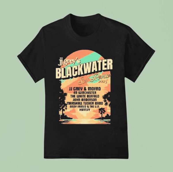 Jj Grey And Mofro Blackwater Sol Rowe T Shirt