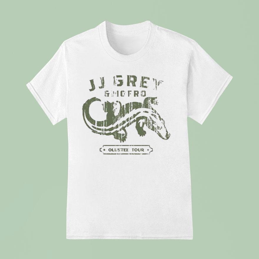 Jj Grey And Mofro Olus Tour Gator T Shirt