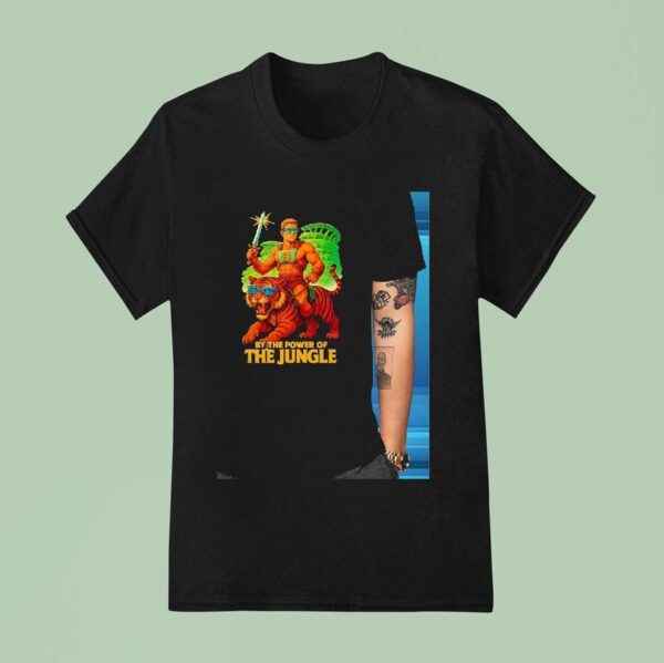 Joe Burrow Cincinnati Bengals By The Power Of The Jungle T Shirt
