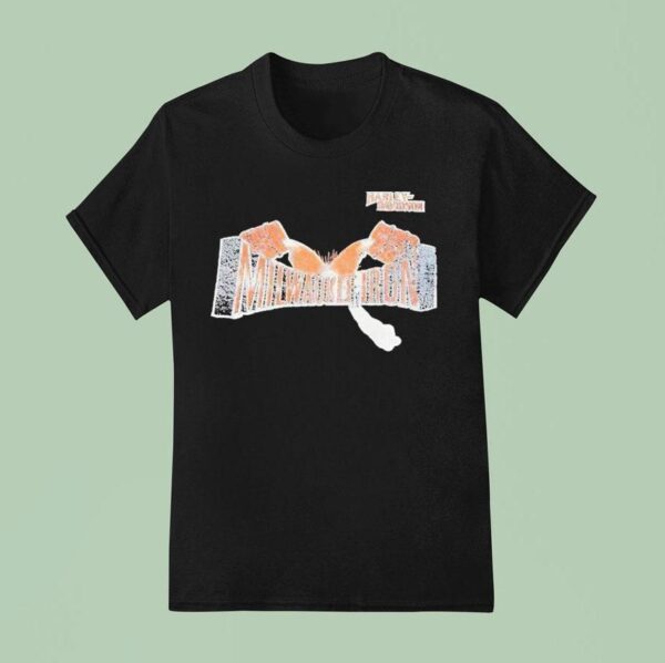 Joe Jonas Wearing Harley Davidson Milwaukee Iron T Shirt