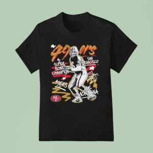 Joe Montana San Francisco Ers X Super Bowl Champion T Shirt